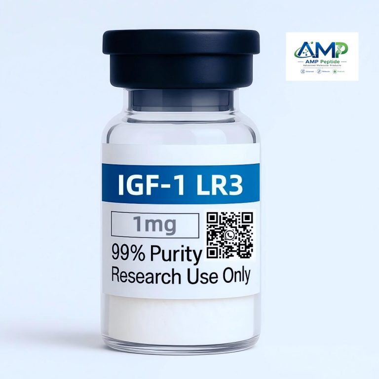 IGF-1 LR3 Explained: Growth Signaling, Muscle Biology, Evidence, Safety & Realistic Expectations | AMP Peptide